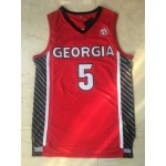 Maglia NBA 5 Edwards Georgia Rosso