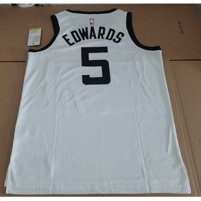 Maglia NBA 5 Edwards Timberwolves 22-23 city Stampato