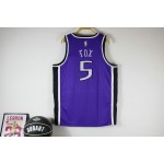 Maglia 5 Fox Sacramento Kings 2024-25 Retro Viola