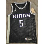 Maglia NBA 5 Fox Sacramento Kings Nero