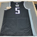 Maglia NBA 5 Fox Sacramento Kings statement Nero