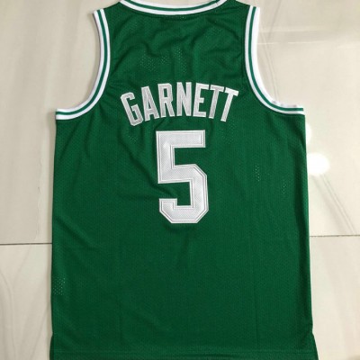 Maglia #5 Garnett 2007-08 Boston Celtics Verde