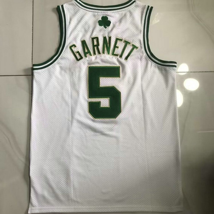 Maglia #5 Garnett Boston Celtics 2008 Bianco