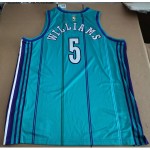 Maglia #5 Williams Charlotte Hornets 23-24 retro Verde