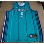 Maglia #5 Williams Charlotte Hornets 23-24 retro Verde