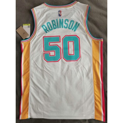 Maglia NBA 50 Robinson Spurs 21-22 city 75th Anniversary