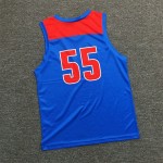 Maglia 55 CSKA Moscow Blu Basketball Uomo