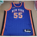 Maglia #55 Hartenstein Knicks 23-24 city Blu Stampato