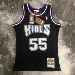 Maglia NBA 55 Jason Williams Sacramento Kings Retro Nero Stampato