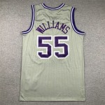 Maglia NBA 55 Williams Sacramento Kings Grigio