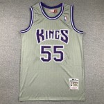 Maglia NBA 55 Williams Sacramento Kings Grigio