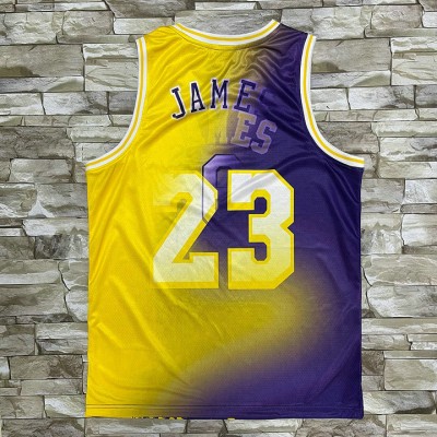 Maglia NBA 6 23 Lebron James Lakers Mitchell & Ness