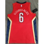 Maglia NBA 6 Alexander-walker Pelicans Rosso