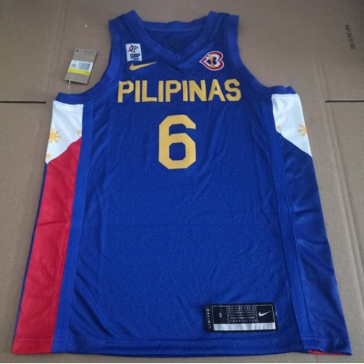 Maglia 6 Clarkson Philippines 2023 FIBA Blu