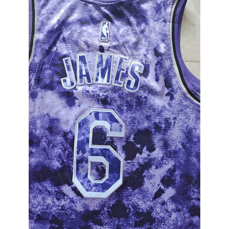 Maglia NBA 6 James Los Angeles Lakers 2023-24 MVP Viola