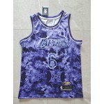 Maglia NBA 6 James Los Angeles Lakers 2023-24 MVP Viola