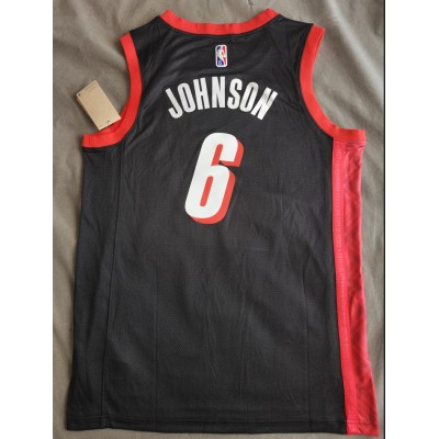 Maglia NBA 6 Johnson Blazers 21-22 city 75th Anniversary