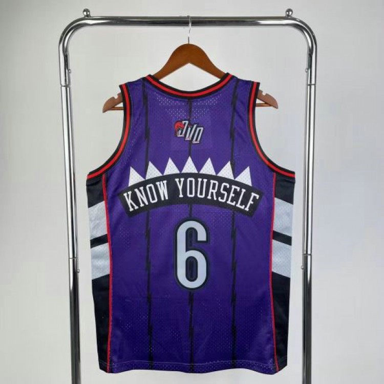 Maglia #6 Know Yourself Raptors Viola