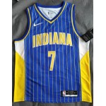 Maglia #7 Brogdon Indiana Pacers 2020-21 city Blu Stampato