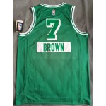 Maglia #7 Brown 75th Anniversary Diamond Verde