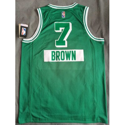 Maglia #7 Brown 75th Anniversary Diamond Verde