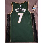 Maglia #7 Brown Boston Celtics 2022-23 City Edition Stampato