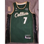 Maglia #7 Brown Boston Celtics 2022-23 City Edition Stampato