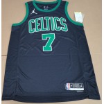 Maglia #7 Brown Celtics 22-23 statement Nero