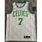 Maglia #7 Brown Celtics Bianco