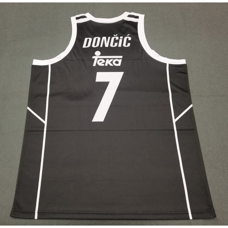 Maglia NBA 7 Doncic Real Madrid basketball style 2 Stampato