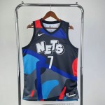 Maglia #7 Durant Brooklyn Nets 2023-24 City Edition Swingman