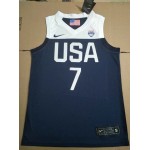 Maglia 7 Smart 2019 USA FIBA Basketball world cup Blu