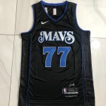 Maglia NBA 77 Doncic Mavericks 23-24 Autentico Nero XS-XXL