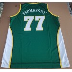 Maglia NBA 77 Radmanovic Seattle Supersonics Verde Stampato