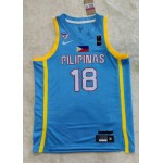 Maglia 8 Alnat 2024 Philippines Blu Uomo