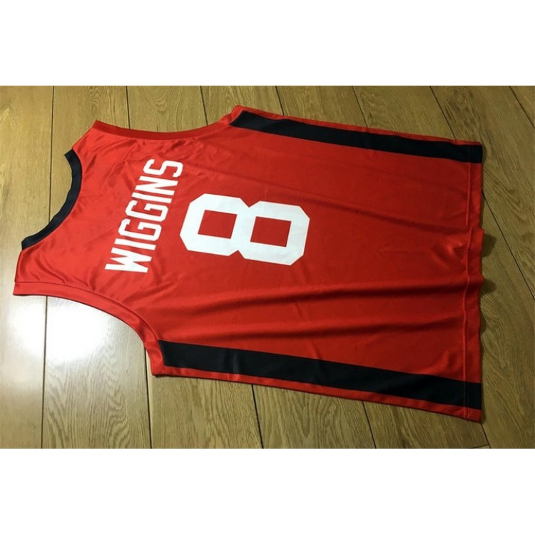 8 Andrew Wiggins National Team Basketball 2021 Tokyo Canada Maglia Uomo