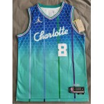 Maglia #8 Harrell Charlotte Hornets 21-22 city Blu