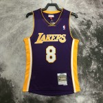 Maglia NBA 8 Kobe Bryant 2000-01 Retro Viola Stampato