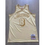 Maglia NBA 8 Kobe Bryant Lakers 1996-97 Autentico Oro