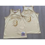 Maglia NBA 8 Kobe Bryant Lakers 1996-97 Autentico Oro