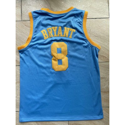 Maglia NBA 8 Kobe Bryant MPLS. Blu Ricamato