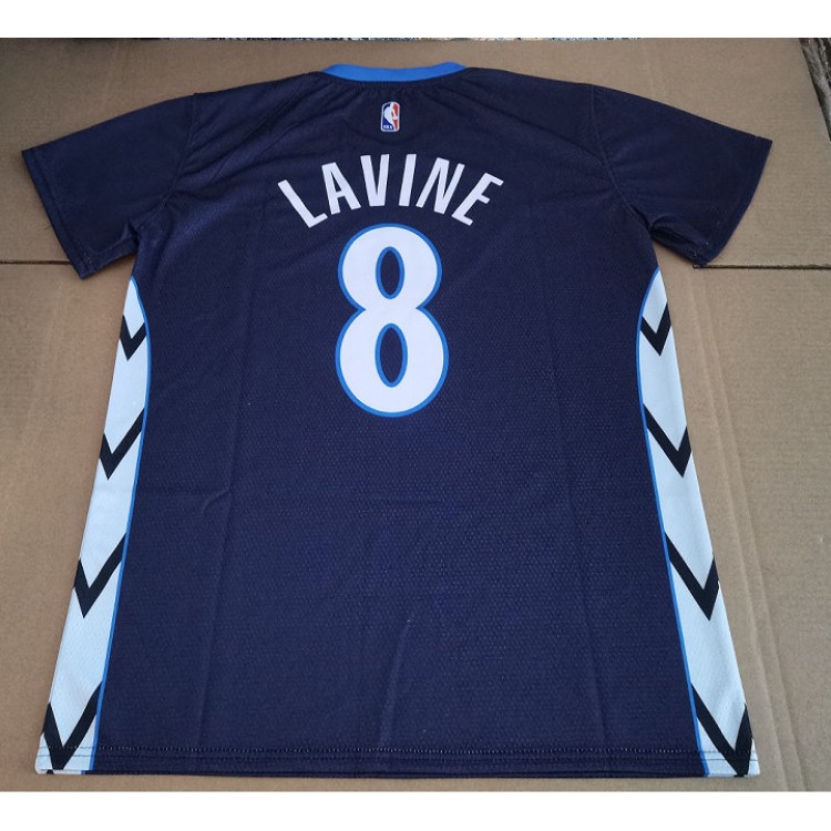 Maglia NBA 8 Lavine Minnesota Timberwolves Manica Corta Stampato