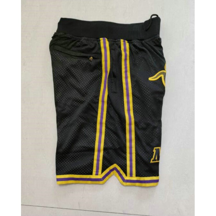 Maglia NBA 8 Mamba Just don Pantaloncini Nero