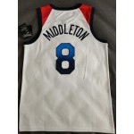 Maglia 8 Middleton 2020 Olympic USA Team Bianco