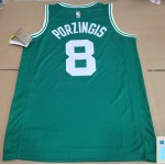 Maglia #8 Porzingis Boston Celtics Verde