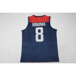 8 SEDEKERSKIS Saski Baskonia 22-23 Home Basketball Maglia Uomo