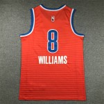 Maglia NBA 8 Williams OKC Thunder 24-25 statement Arancione Ricamato