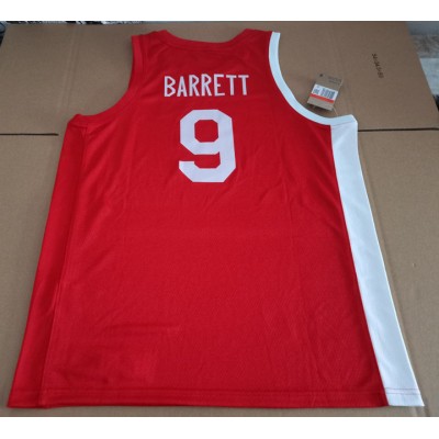 Maglia 9 Barrett Canada Team 2023 Rosso