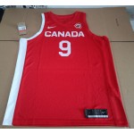 Maglia 9 Barrett Canada Team 2023 Rosso