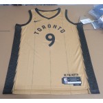 Maglia #9 Barrett Toronto Raptors 2023-24 city Oro Stampato